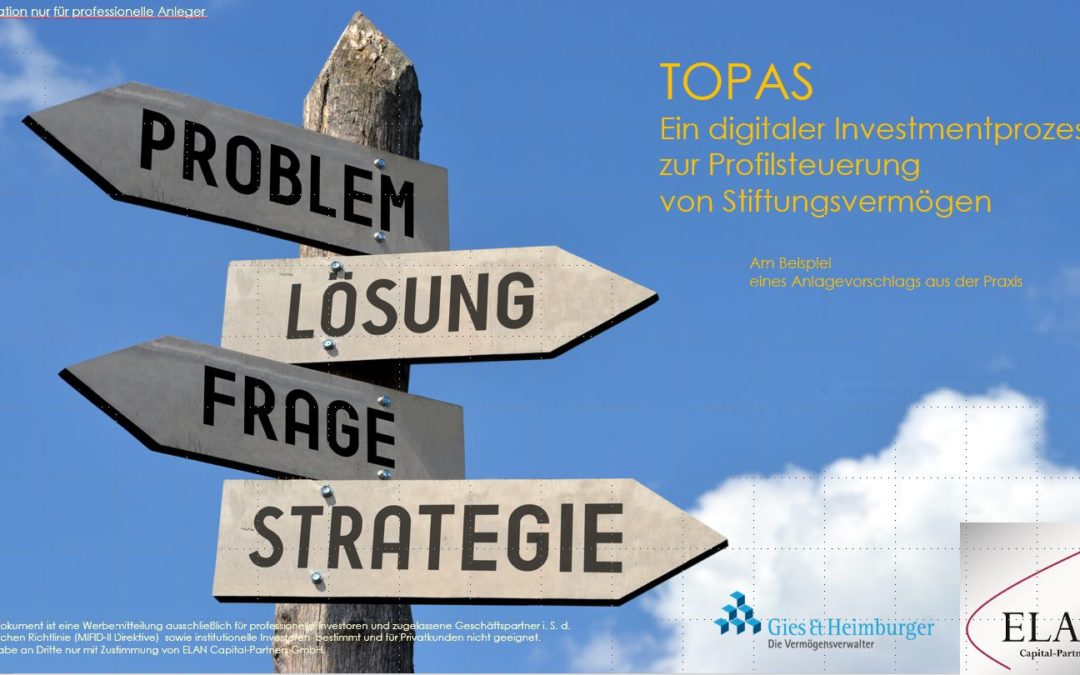 TOPAS Personal Tailor – Anlagevorschlag aus der Praxis 10/2022